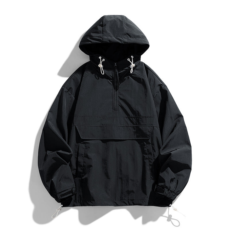 Men’s Hooded Corduroy Coat