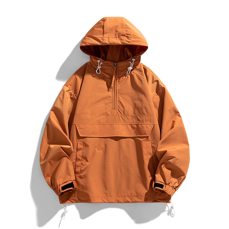 Men’s Hooded Corduroy Coat
