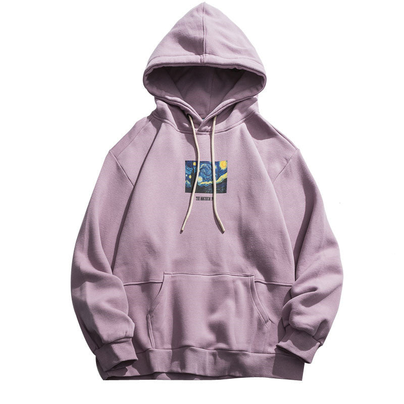 Men's 100% cotton pullover hoodie, view 2