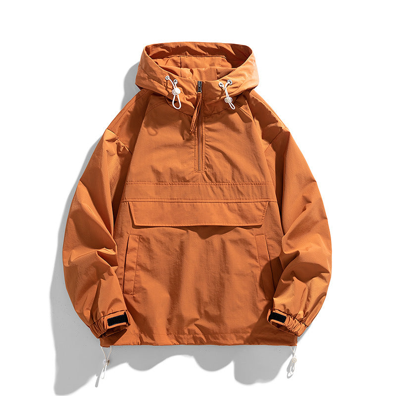 Men’s Hooded Corduroy Coat
