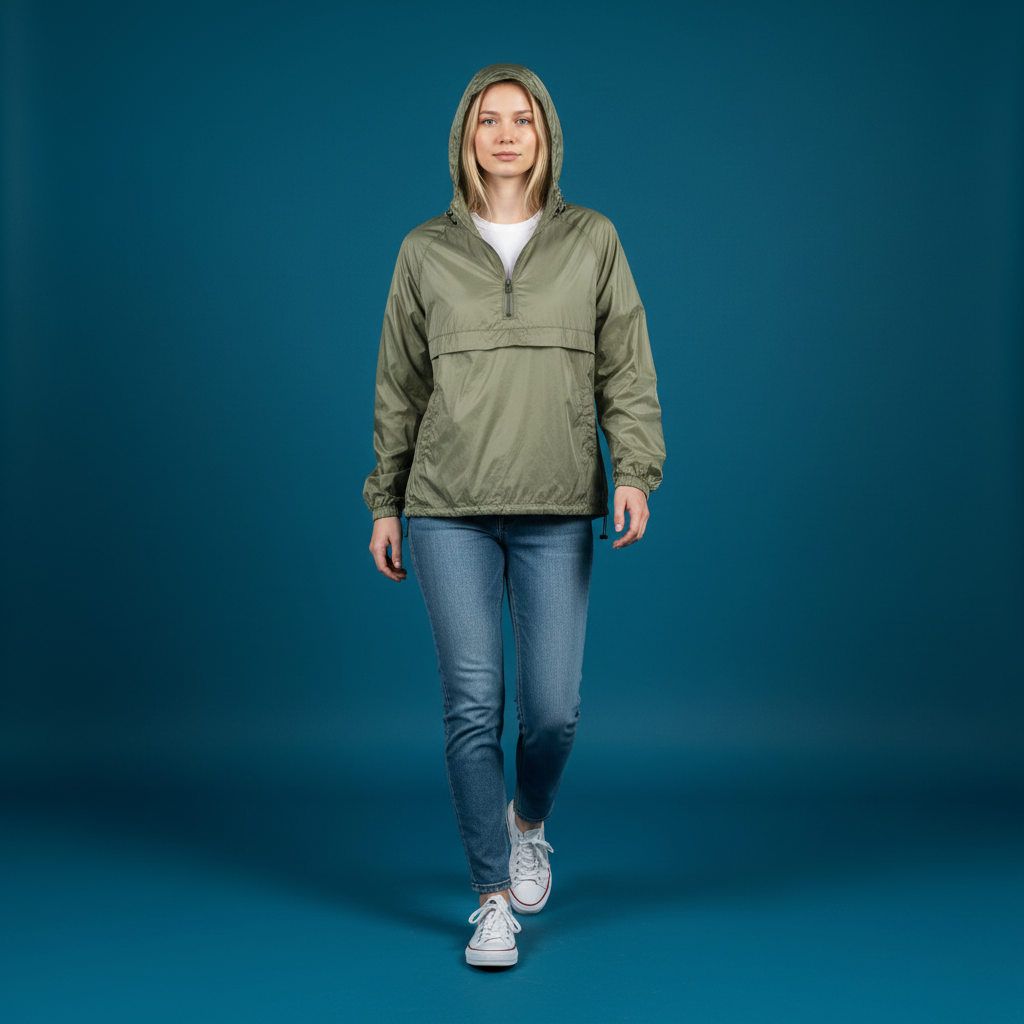 Lightweight Cotton Hooded Sweater