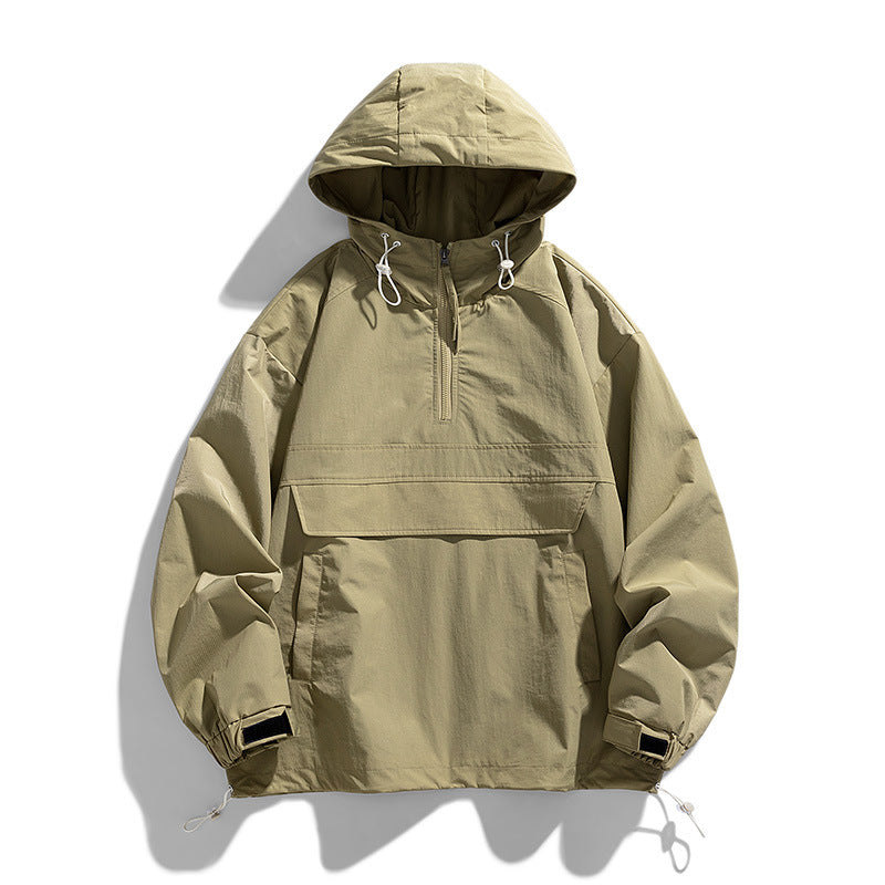 Men’s Hooded Corduroy Coat